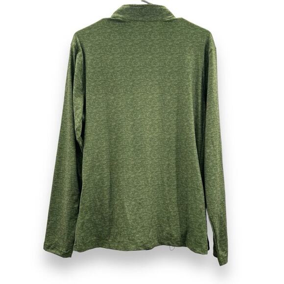 Chubbies The Arboretum Movement Green Quarter Zip‎ Long Sleeve Jacket Sz S NEW - Picture 4 of 10